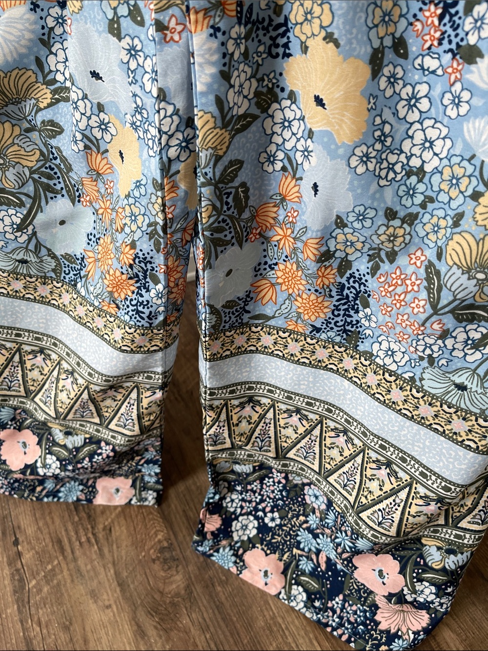 BOG Collective Paisley Floral Jumpsuit - Picture 5 of 9